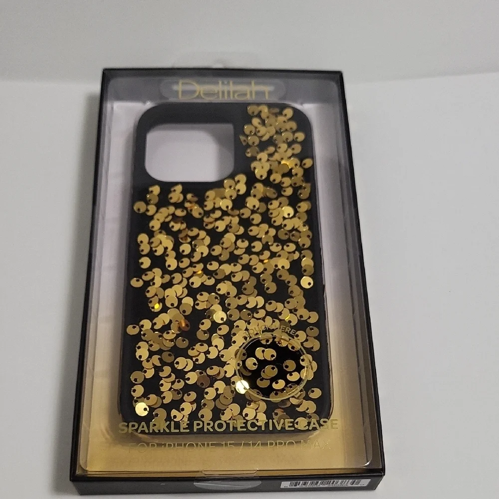 Delilah Gold Sparkle Protective IPhone Case